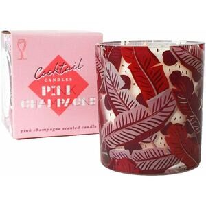 Gift Republic Pink Champagne Scented Candle Cocktail Candle